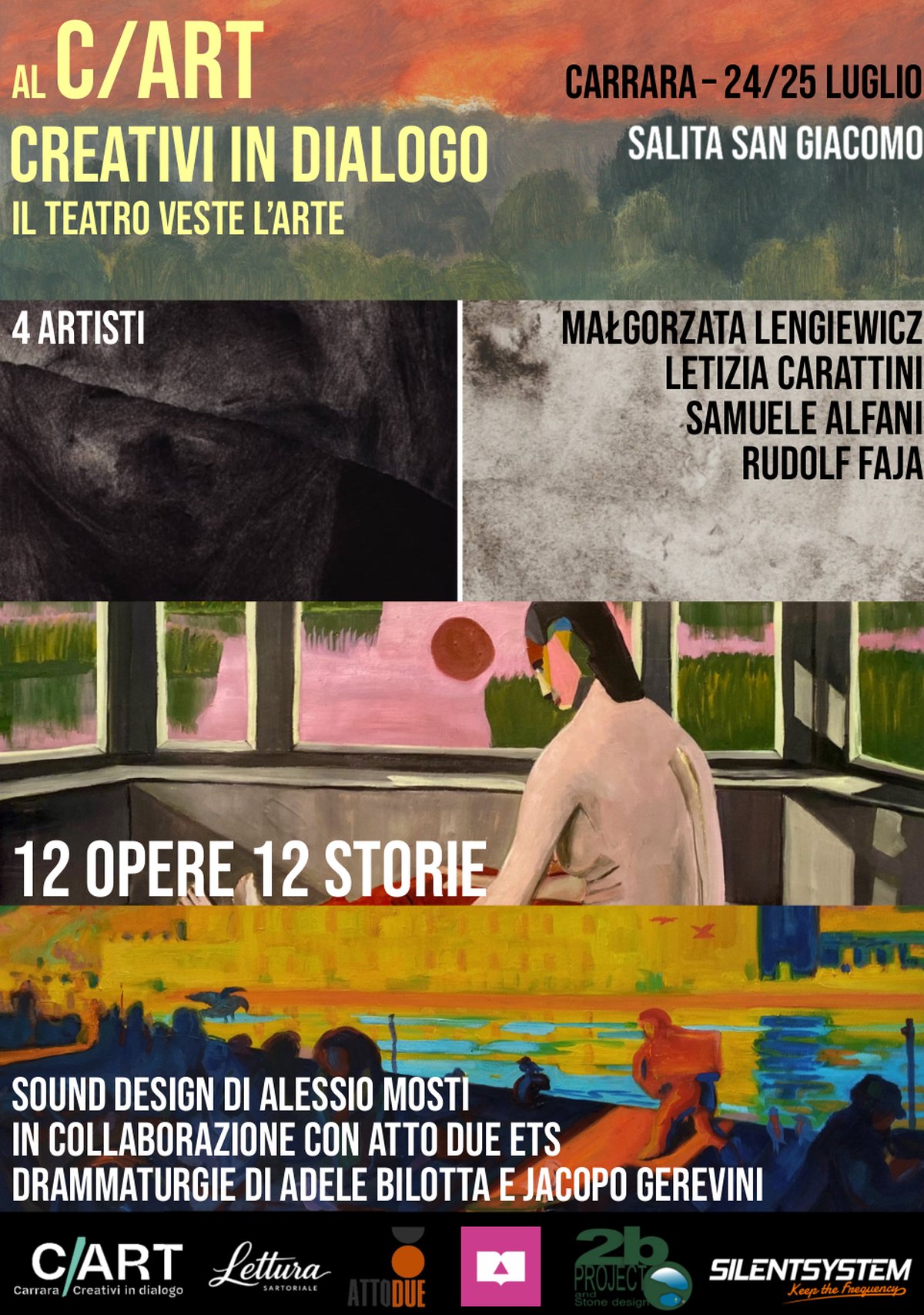 Locandina di C/ART — Creativi in dialogo 2026